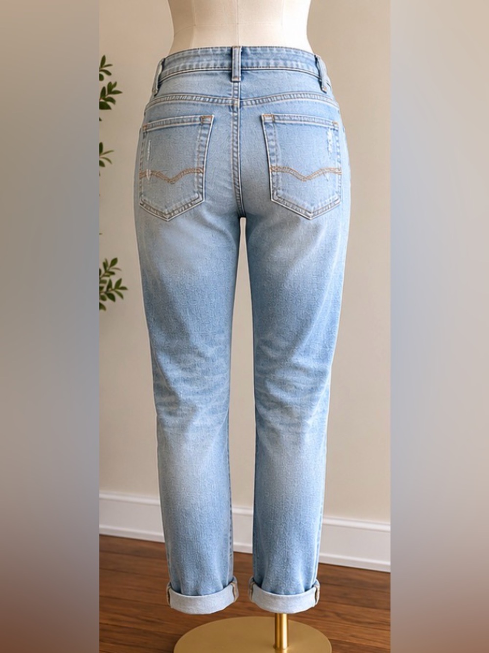 White House Black Market Casual Girlfriend Denim Jeans Women’s 8 - Picture 2 of 4
